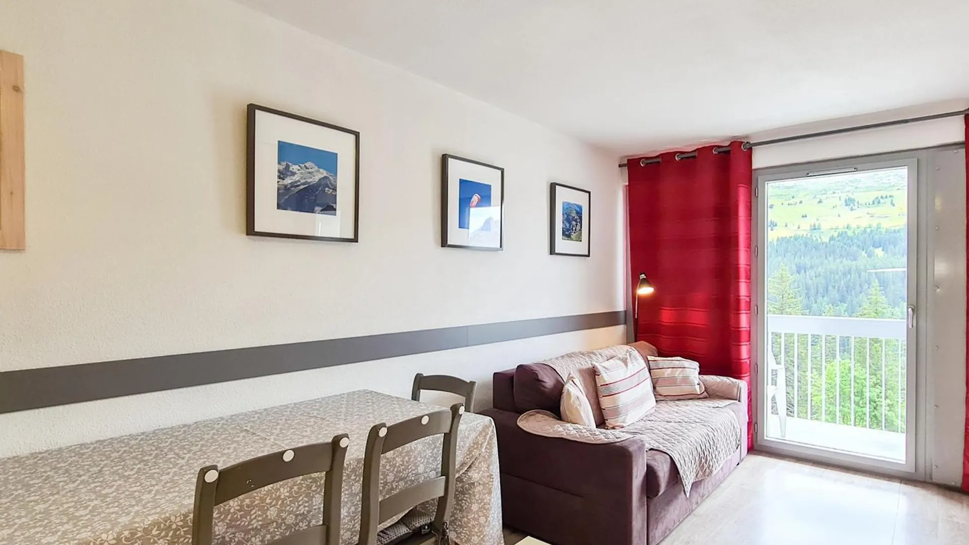 Studio Neuf Confort, Balcon, Centre Station, 4 Pers, Flaine Foret - Fr-1-425-170 0*,